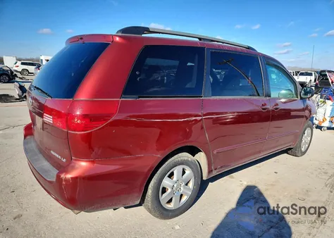 2005 Toyota Sienna Ce z USA, uszkodzony, nr VIN 5TDZA23C85S313209